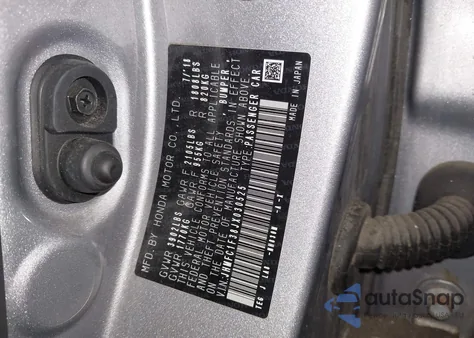 2018 Honda Civic Ex-T from USA, damaged, VIN JHMFC1F38JX030525